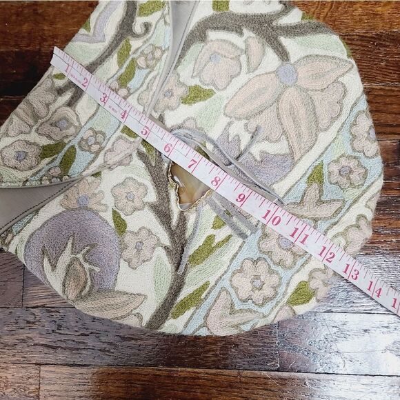 Vintage 80s 90s Marco Avane Pastel Hand Knit Fairycore Shoulder Bag - Picture 6 of 16